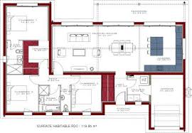 Plan Maison Petit Terrain Celia 119 Plan Maison Plan Petite Maison Plan De Maison Moderne Plain Pied