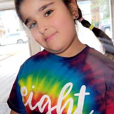 Geburtstagskind Neon Tie Dye Shirt Galaxie hell schwarz Glitter Vinyl  Geburtstagskind Shirt Geburtstagsparty Shirt Mädchen Tie Dye Pastell Bday  Shirt