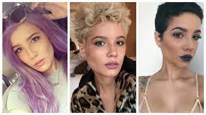 Check spelling or type a new query. Halsey With Long Hair Halsey Pixie Haircut Teen Vogue