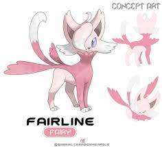 Fairline Fairy The Fairy Cat Pokemon Fairline Is The Likitty S Evolution By Happiness Pokemon Fakemon Aotearegion Cat Pokemon Pokemon Eevee Pokemon