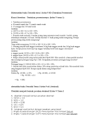 Check spelling or type a new query. Matematika Buku Tematik Tema 1 Kelas 5 Sd