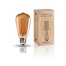 Bec Led Vintage E27 Dimabil St64 8w Sv 5030 Becuri E27 Corpuri De Iluminat Lustre Aplice Veioze Lampadare Plafoniere Mobilier Light Bulb Decor Lighting