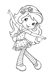 Strawberry shortcake dreams of one day becoming a supermodel, but in the meantime she wants to try to arrange her own fashion show for her friends. Strawberry Shortcake Sweet Smile Coloring Page Coloring Sky
