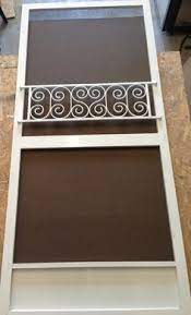 Its practical design, based on function, provides a stylish front guard and offers even better protection. 17 Screen Door Grills Protectors Ideas Screen Door Screen Door Grill Screen