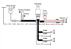 The diagram below shows the bottom side of a standard 12vdc automotive relay. How To Install Offroad Led Light Bar W Relay Switch 7 Steps Instructables