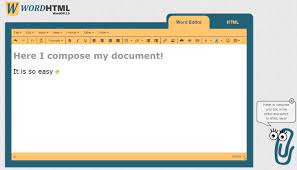 Maybe you would like to learn more about one of these? Free Online Word Document To Html Converter