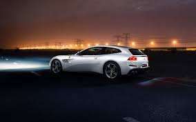 Wallpaper Ferrari Gtc4lusso Side View Night Ferrari Dream Cars Car Wallpapers