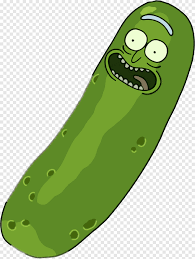 Rick And Morty Rick Sanchez Pickle Rick Morty Smith Pickled Cucumber Rick And Morty Season 3 Rick And Morty Food Grass Png Pngegg