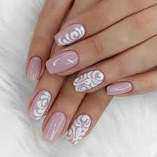 They are typically achieved by adding a plastic tip or sculpting one to the nail and covering it in acrylic powder and/or gel. 50 Trendy Pink And White Nails For 2020 Stylinggo