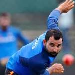 Mohammed Shami's name withheld BCCI