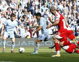 Photo by ed garvey/manchester city fc. Manchester City Star Sergio Aguero Describes Mario Balotelli As Crazy For Response Before Historic Goal Mirror Online