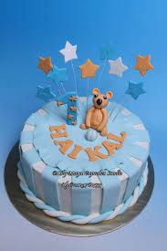 Birthday Cake For 1 Year Old Boy Images Teddy Bear Cake For 1 Yr Old Boy Teddy Bear Cakes Birthday Cake Kids Cake