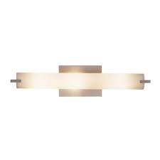 Tube Brushed Nickel Bathroom Light Vertical Or Horizontal Mounting P5044 084 Destination Lighting