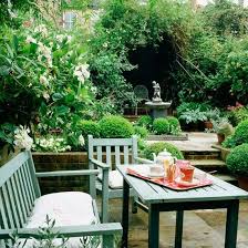 Colourful Garden Wall Garden Walls Garden Paint Ideal Home Painted Garden Furniture Wooden Garden Furniture Painted Outdoor Furniture