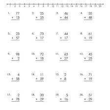 Find the sum of each pumpkin. 10 Double Digit Addition Worksheets With Regrouping