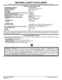 Interpret material safety data sheets. Safety Data Sheet Definition Hse Images Videos Gallery