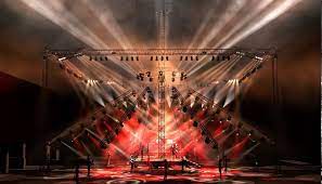 Gedinne 2013 Moving Truss Wysiwyg Design By Rg Light Service Youtube Stage Set Design Design Stage Design