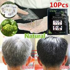 Celebrities who look great with grey hair. 10pcs Black Hair Shampoo White Hair Into Black Instant Hair Dye Natural Black Hair Moisturizing Cream Hair Care Wish