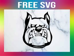 Ready in ai, svg, eps or psd. Free Bulldog Svg