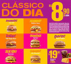 O dia mais aguardado pelos apaixonados por hambúrguer está chegando. Classico Do Dia Todo Dia Uma Mcoferta Diferente No Mcdonald S Gkpb Geek Publicitario Mcdonald S Mcdonald Mcdonalds