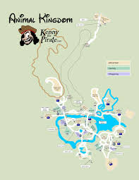 Kenny The Pirate S Fastpass Enabled Animal Kingdom Touring Plan Including Characters For Animal Kingdom Touring Plan Animal Kingdom Map Animal Kingdom Disney