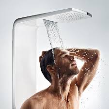Shower In The Morning Or At Night What Is Better Modern Shower Design Hansgrohe Shower Systems