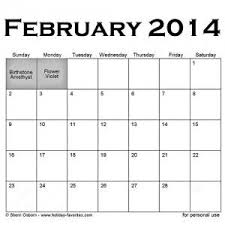 February Special Days Calendar Special Day Calendar February Special Days February Holidays