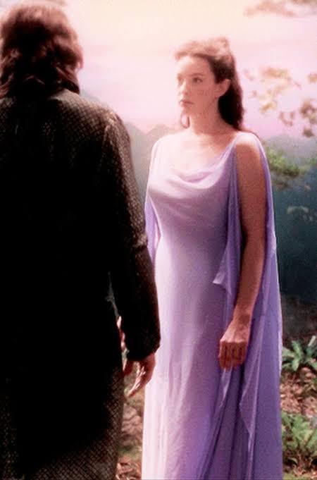 Arwen lotr | Arwen costume, Purple flowy dress, Arwen dress