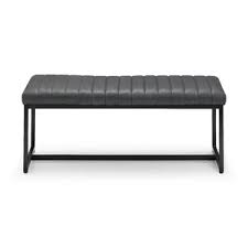 This bench has the classic splat back silhouette, with two splats and four tapered legs. Upholstered Dining Sofa Bench Wayfair Co Uk