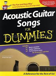 We're going to show you 19 iconic acoustic guitar songs. Various Acoustic Guitar Songs For Dummies Guitar Tablature