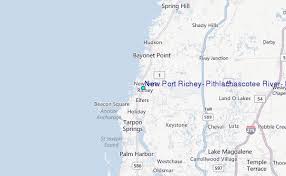 New Port Richey Pithlachascotee River Florida Tide Station
