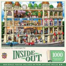 Enjoy assembling our 1000 piece jigsaw puzzles providing hours of fun and educational play. Masterpieces Inc Inside Out Fields Department Store 1000 Piece Jigsaw Puzzle In 2020 Puzzle Jigsaw Puzzles 1000 Piece Jigsaw Puzzles