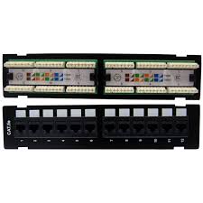 Very loose connections can lead to arcing, through which electricity jumps from the air from one conductor. Wall Mount 12 Port Cat5e Patch Panel 110 Type 10 Inch