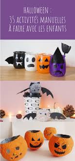 Halloween 35 Idees D Activites Manuelles Et Diy A Faire Avec Les Enfa Activite Manuelle Halloween Bricolage Halloween Maternelles Bricolage Enfants Halloween