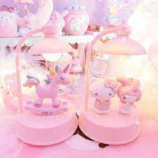 Find More Dolls Accessories Information About New Kawaii Cartoon Melody Hello Kitty Little Twin Stars Unicorn Action Fig Kawaii Room Kawaii Bedroom Pastel Room
