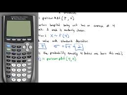 2 6 Poisson Distribution Youtube