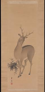 suzuki kiitsu deer japan edo period 1615 1868 the met japanese art art deer art