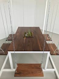We Need This Swing Table From Etsy Which Can Be Assembled In Just An Hour Swing Table Table Swing