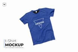 Blue T Shirt Mockups