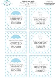 Here, you'll also find a collection of free printable baby shower games to make it that much easier to print out these price tags and attach them to the gifts when it comes time to reveal the price for the full. Shower Baby Free Printable Baby Shower Thank You Labels