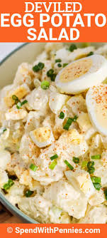 This Deviled Egg Potato Salad Is Made With Hard Boiled Eggs And Yellow Potatoes It Is The Bes In 2020 Deviled Egg Potato Salad Potatoe Salad Recipe Easy Salad Recipes The addition of our secret ingredient makes it so creamy, it's.