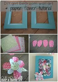 How to make very easy paper flowers decoration at homesubscribe now: How To Make Wall Art Using Paper Flowers Our House Now A Home