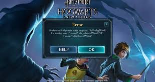 Please note that harry potter: Anyone Else Getting This Error After Updating The App Hphogwartsmystery