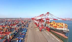 The World Record Of Iron Ore Unloading Was Set At Qingdao Port For The 25th Time China Image Qingdao Port Area