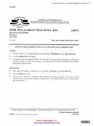 Dokumen sokongan ini hendaklah diserahkan kepada ketua pengawas peperiksaan sebelum tamat tempoh peperiksaan spm. Lpkpm Spm 2011 Bahasa Inggeris Kertas 1 2 Birds Nature