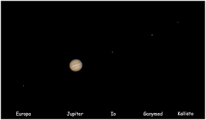 Der planet jupiter mit seinen galileische monde, wie sie im teleskop zu sehen sind. Jupiter Und Seine Monde Foto Bild Astrofotografie Himmel Universum Universum Bilder Auf Fotocommunity