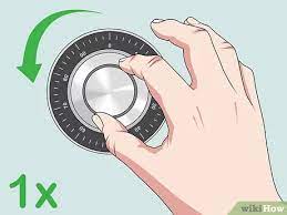 Dial numbers to this mark when you want to open the lock. 4 Ways To Open A Safe Wikihow