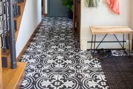 For starters, painting is no longer restricted just to wood floors—concrete and linoleum are also good candidates for a paint. 15 Gorgeous Painted Floors Ideas For Every Type Of Flooring Lovely Etc