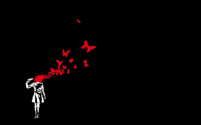Wallpapers tagged with this tag. Dark Black Blood Butterfly Female Protagonist Persona3 Persona Persona 3 Polychromatic Wallpaper 1680x1050 73888 Wallpaperup