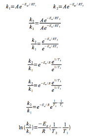 Arrhenius Equation Chemistnate